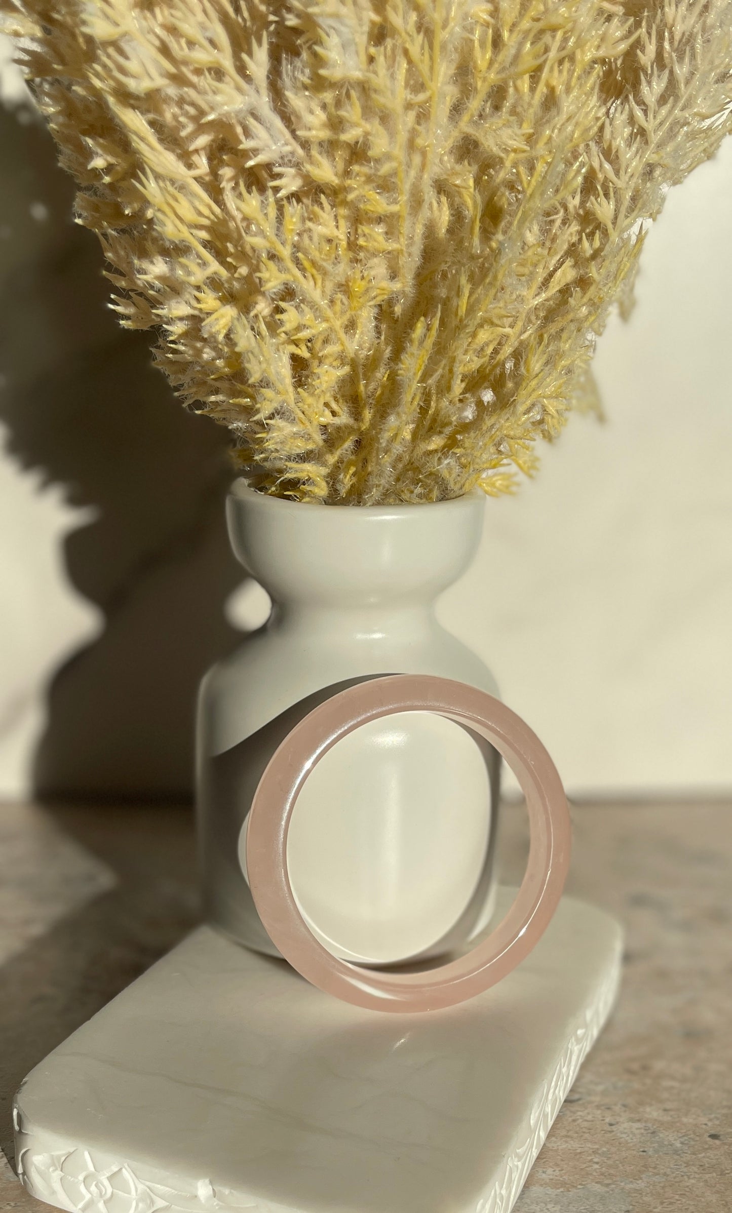 Rose Quartz Bangle