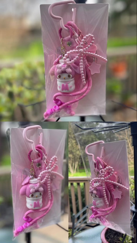 Melody junk keychain
